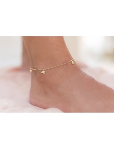 Chain Anklet Bracelet with...