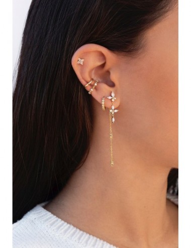 Long ear jacket earrings...