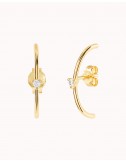 Stud ear lobe cuff earrings...