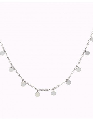 Dangling Small Coins Choker...