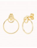 Boucles d'oreilles double...