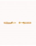 Pave CZ Band Ear Cuff Earrings