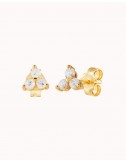 Pendientes Stud Flor 3...