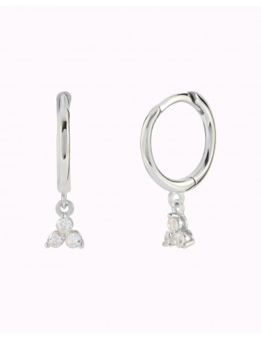 Huggie hoop earrings with...