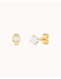 Small stud earrings with...