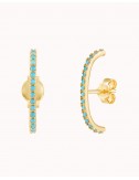 Stud ear lobe cuff earrings...