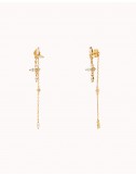 Long ear jacket earrings...