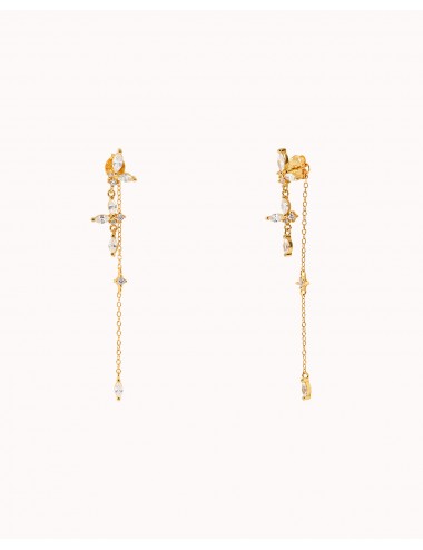 Long ear jacket earrings...