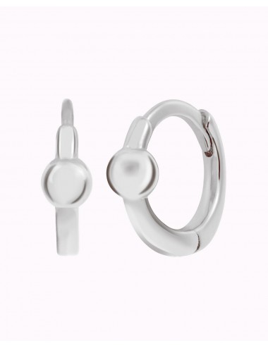 Tiny Ball Huggie Hoop Earrings