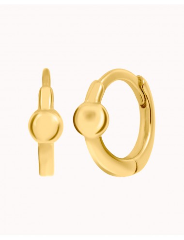 Tiny Ball Huggie Hoop Earrings