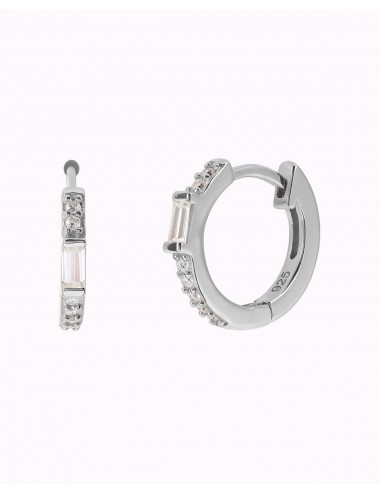 Huggie hoop earrings with...