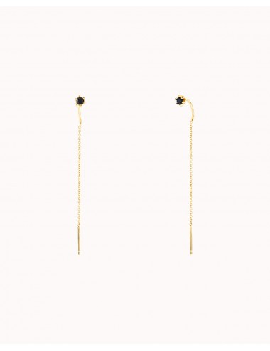 Threader earrings with...