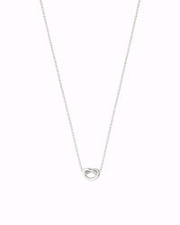 Dainty & Minimalist Heart Love Knot Pendant Chain Necklace
