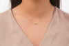 Dainty & Minimalist Heart Love Knot Pendant Chain Necklace