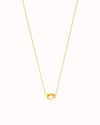 Dainty & Minimalist Heart Love Knot Pendant Chain Necklace