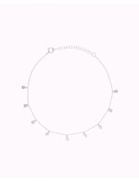Pulsera tobillera con colgantes en forma de monedas