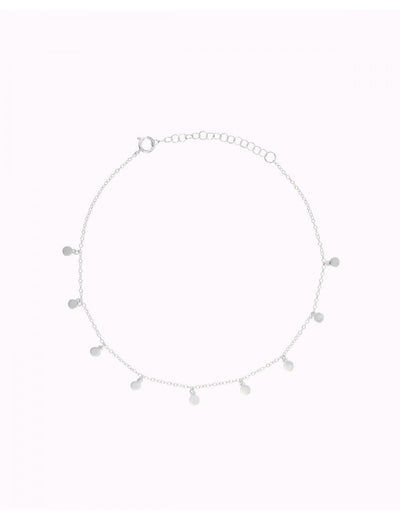 Fußkettchen mit münzförmigen Anhängern