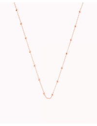 Collar gargantilla de cadena con charms de bolas