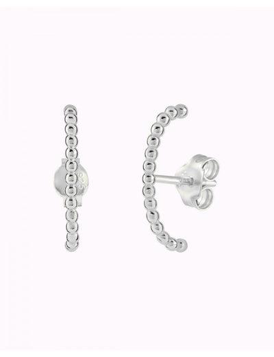 Pendientes stud ear lobe cuff de bolitas