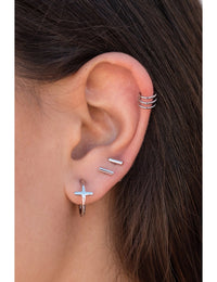 Pendientes stud en forma de barra - Dos tamaños disponibles