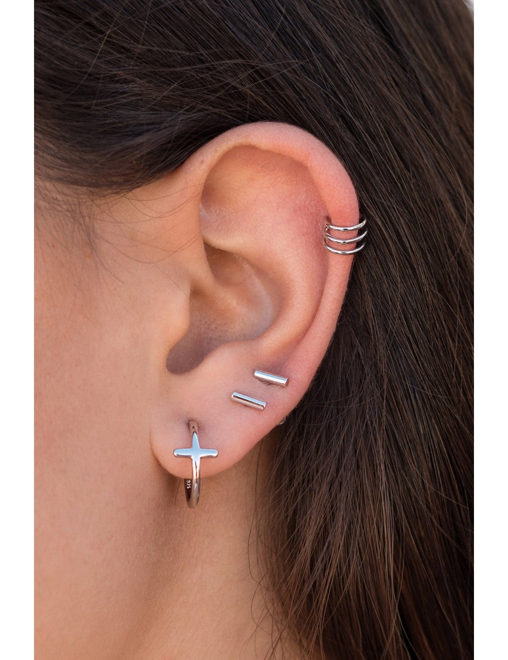 Pendientes stud en forma de barra - Dos tamaños disponibles