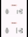 Pendientes stud en forma de barra - Dos tamaños disponibles