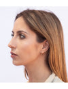 Beaded Huggie Hoop Earrings - Available In Four Sizes