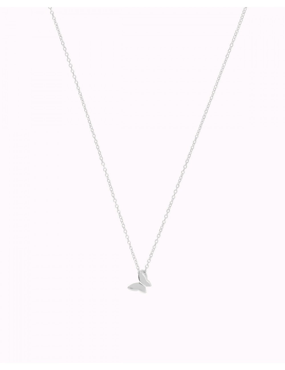Butterfly-Shaped Pendant Necklace