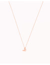 Butterfly-Shaped Pendant Necklace