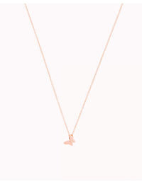 Butterfly-Shaped Pendant Necklace