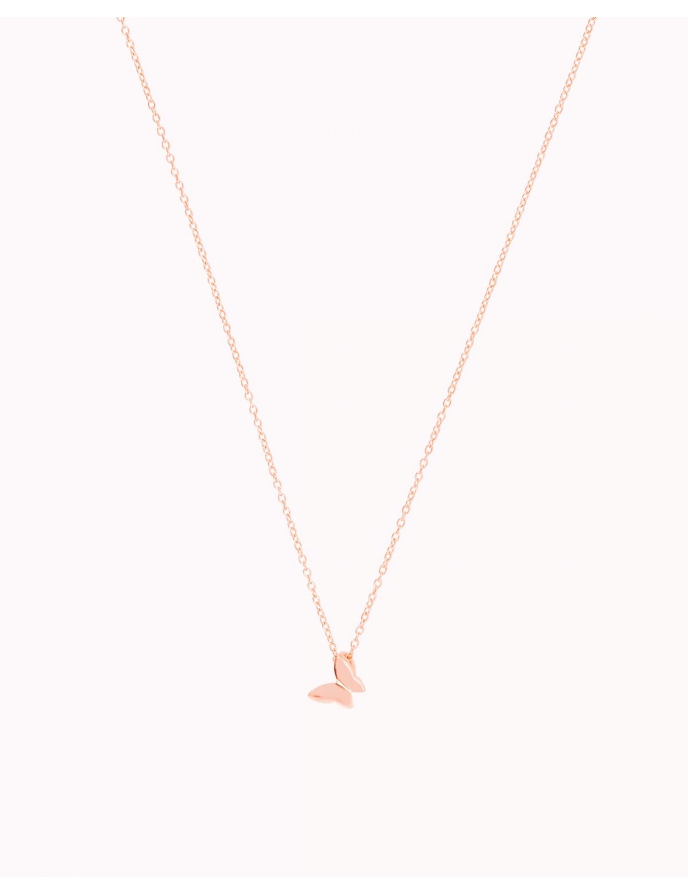 Butterfly-Shaped Pendant Necklace