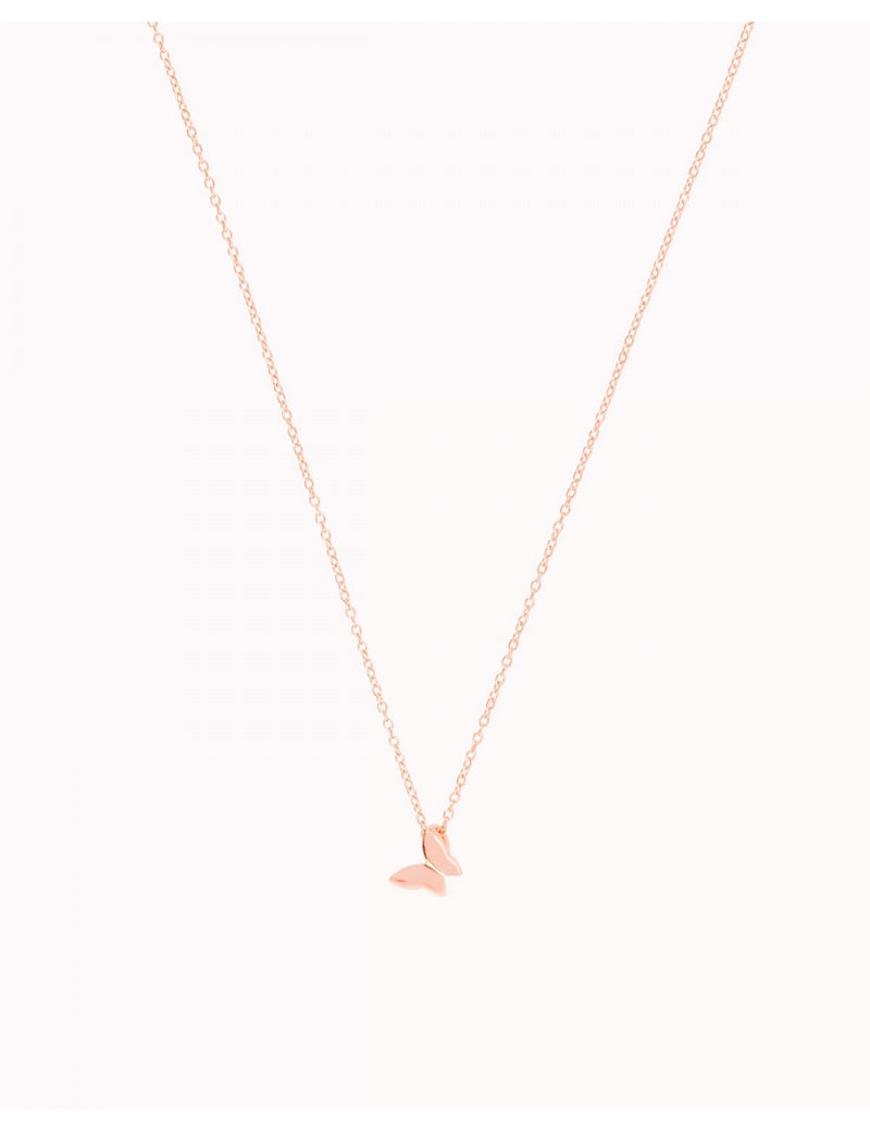 Butterfly-Shaped Pendant Necklace