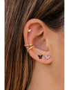 Marquise & Round CZ Butterfly Shaped Stud Earrings