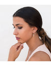 Circle Dot Stud Earrings - Three different diameters available