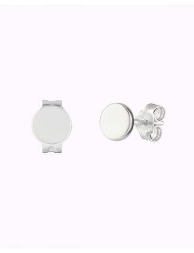 Circle Dot Stud Earrings - Three different diameters available