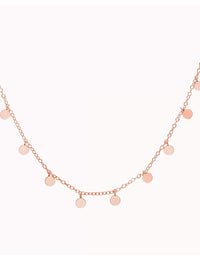 Dangling Small Coins Choker Necklace