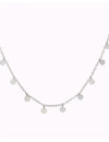 Dangling Small Coins Choker Necklace