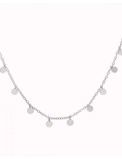 Choker-Halskette mit kleinen Münzen