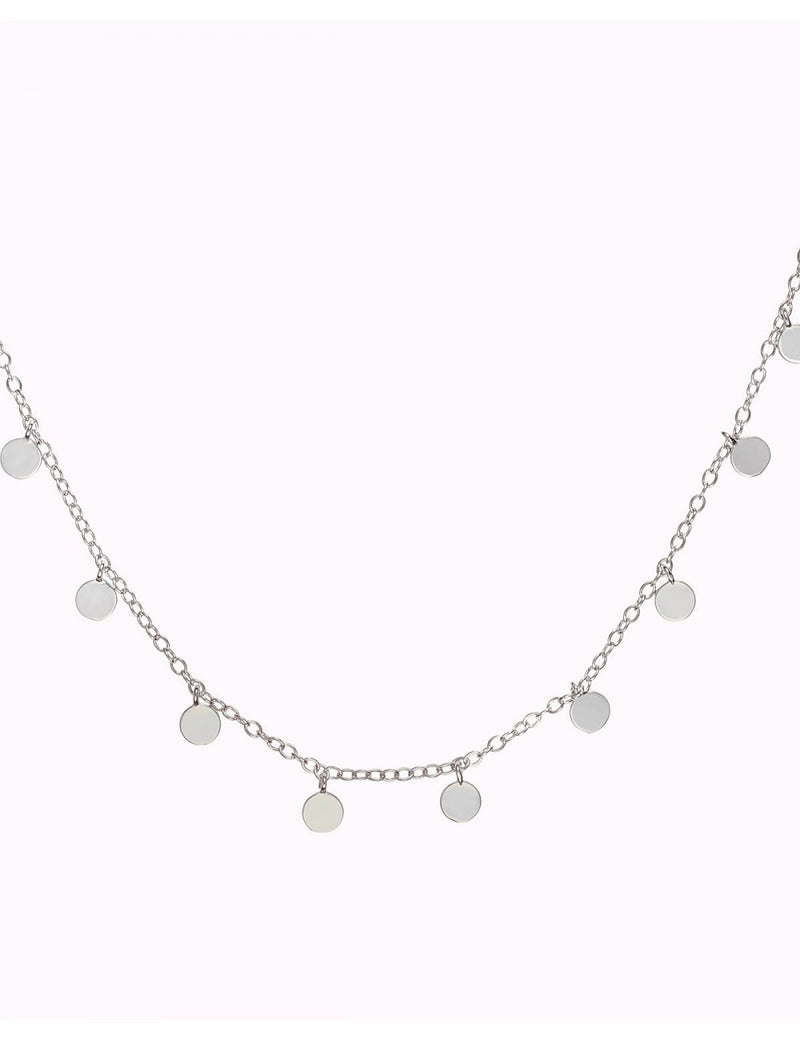 Dangling Small Coins Choker Necklace