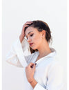 Double Circle Ear Jacket Earrings