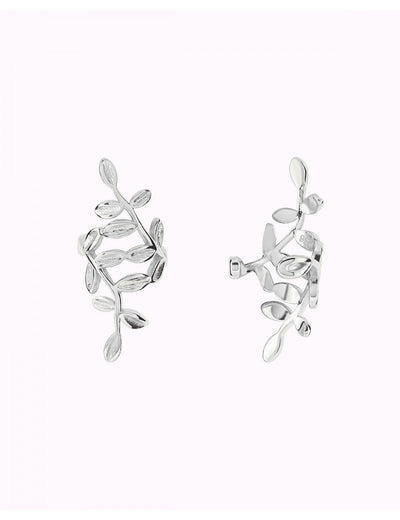 Leaves Shaped Conch Ear Cuff Earrings