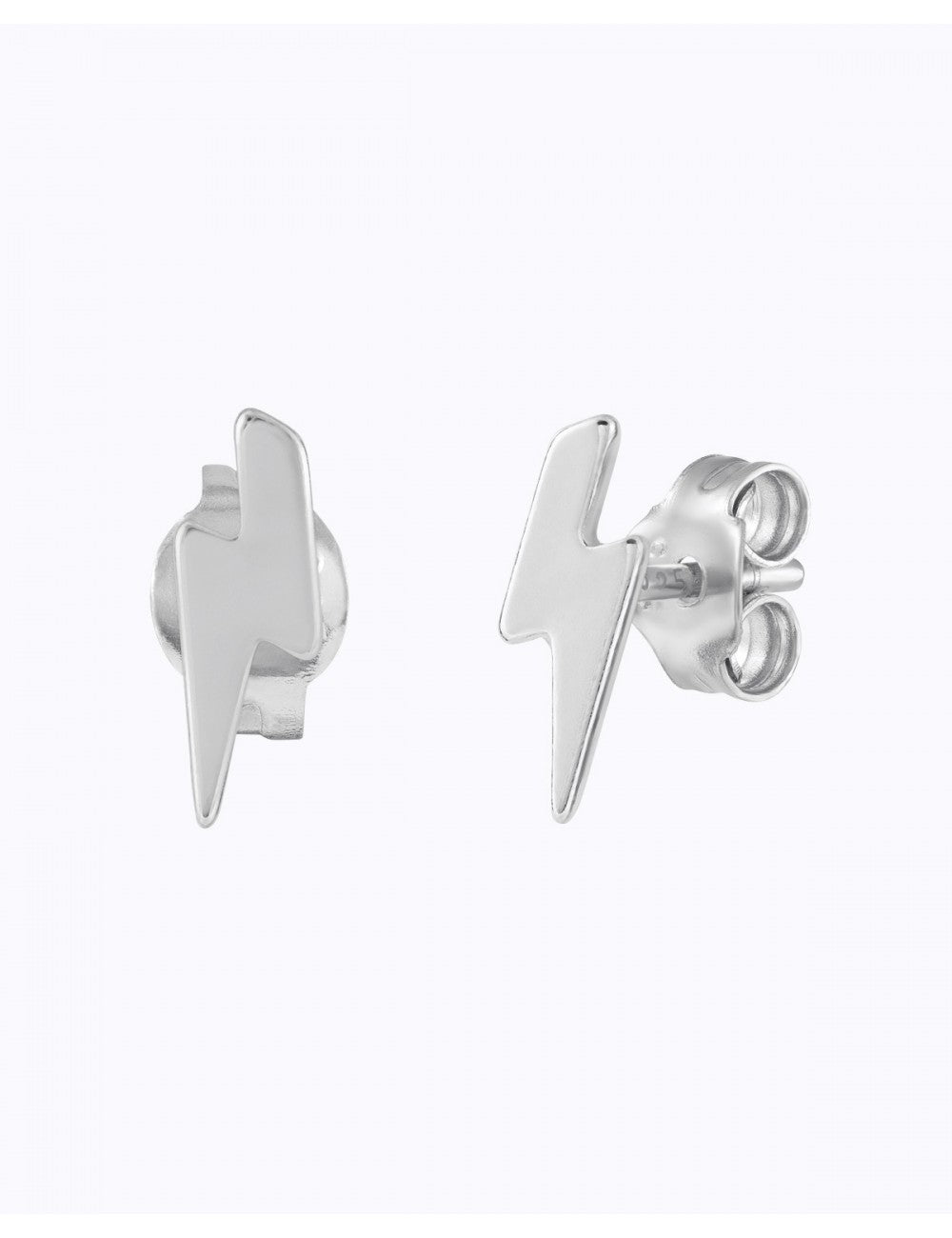 Lightning Shaped Stud Earrings 