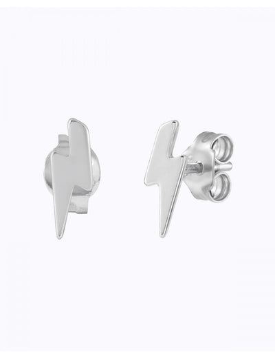 Lightning Shaped Stud Earrings 