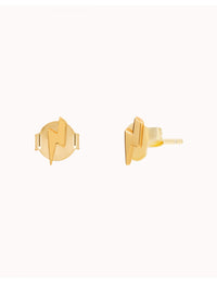 Mini boucles d'oreilles à tige éclair - Petite taille