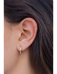Triple Band Ear Cuff Earrings