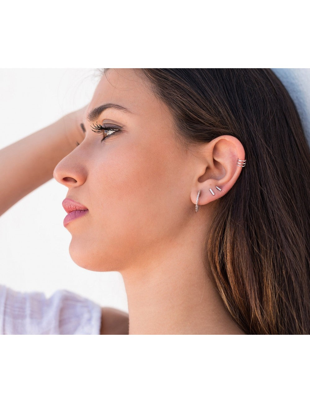 Triple Band Ear Cuff Earrings