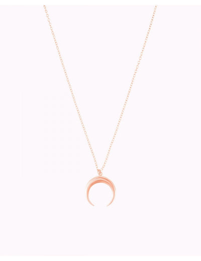 Halskette mit umgedrehtem Mondanhänger