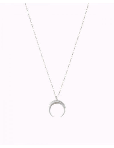 Halskette mit umgedrehtem Mondanhänger