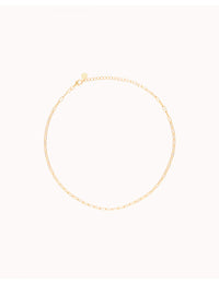 Paperclip Chain Choker Necklace - 2 sizes available