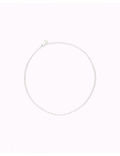 Längliche Gliederkette Choker Halskette